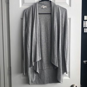 Grey ambiance apparel cardigan
